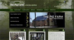 Desktop Screenshot of huntingpigspa.com